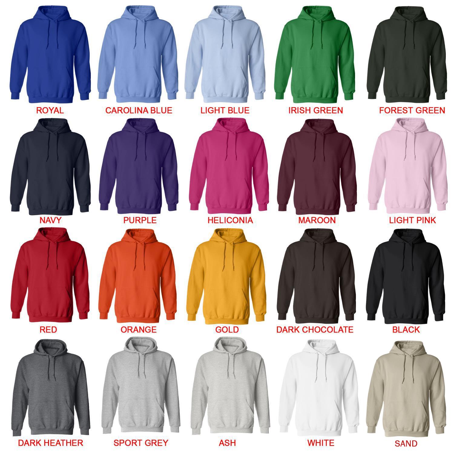 hoodie color chart - Seven Deadly Sins Store