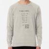 ssrcolightweight sweatshirtmensoatmeal heatherfrontsquare productx1000 bgf8f8f8 - Seven Deadly Sins Store