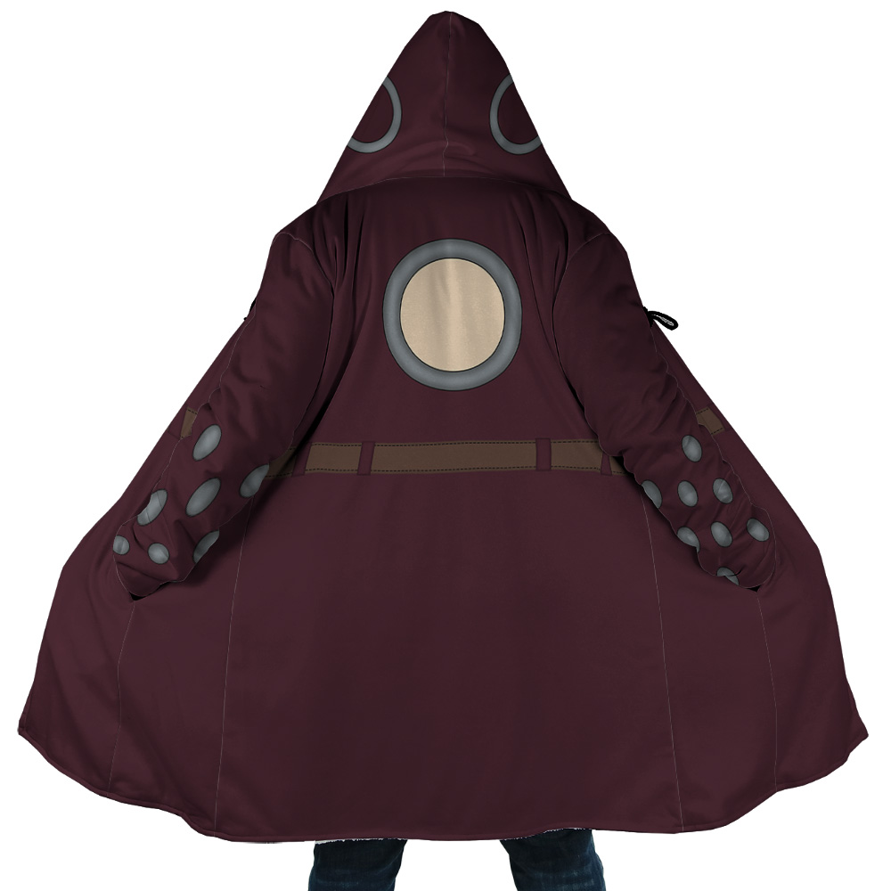 Ban Coat Seven Deadly Sins AOP Hooded Cloak Coat MAIN Mockup - Seven Deadly Sins Store