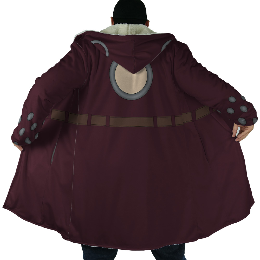 Ban Coat Seven Deadly Sins AOP Hooded Cloak Coat NO HOOD Mockup - Seven Deadly Sins Store