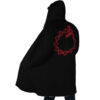 Meliodas Dragon Wrath Seven Deadly Sins AOP Hooded Cloak Coat SIDE Mockup - Seven Deadly Sins Store