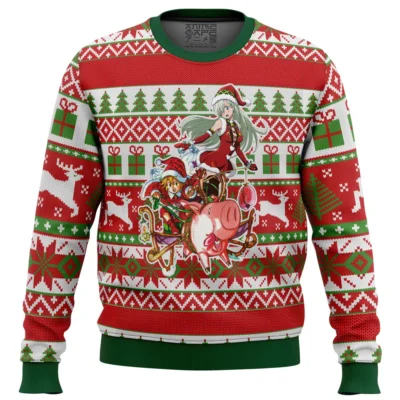 Ugly Christmas Sweater front - Seven Deadly Sins Store